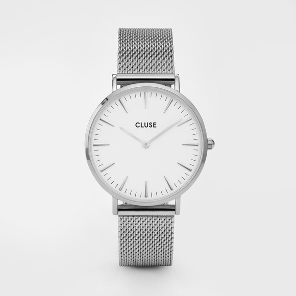 ❌SOLD❌Cluse Silver Mesh Watch - Picture 1 of 7